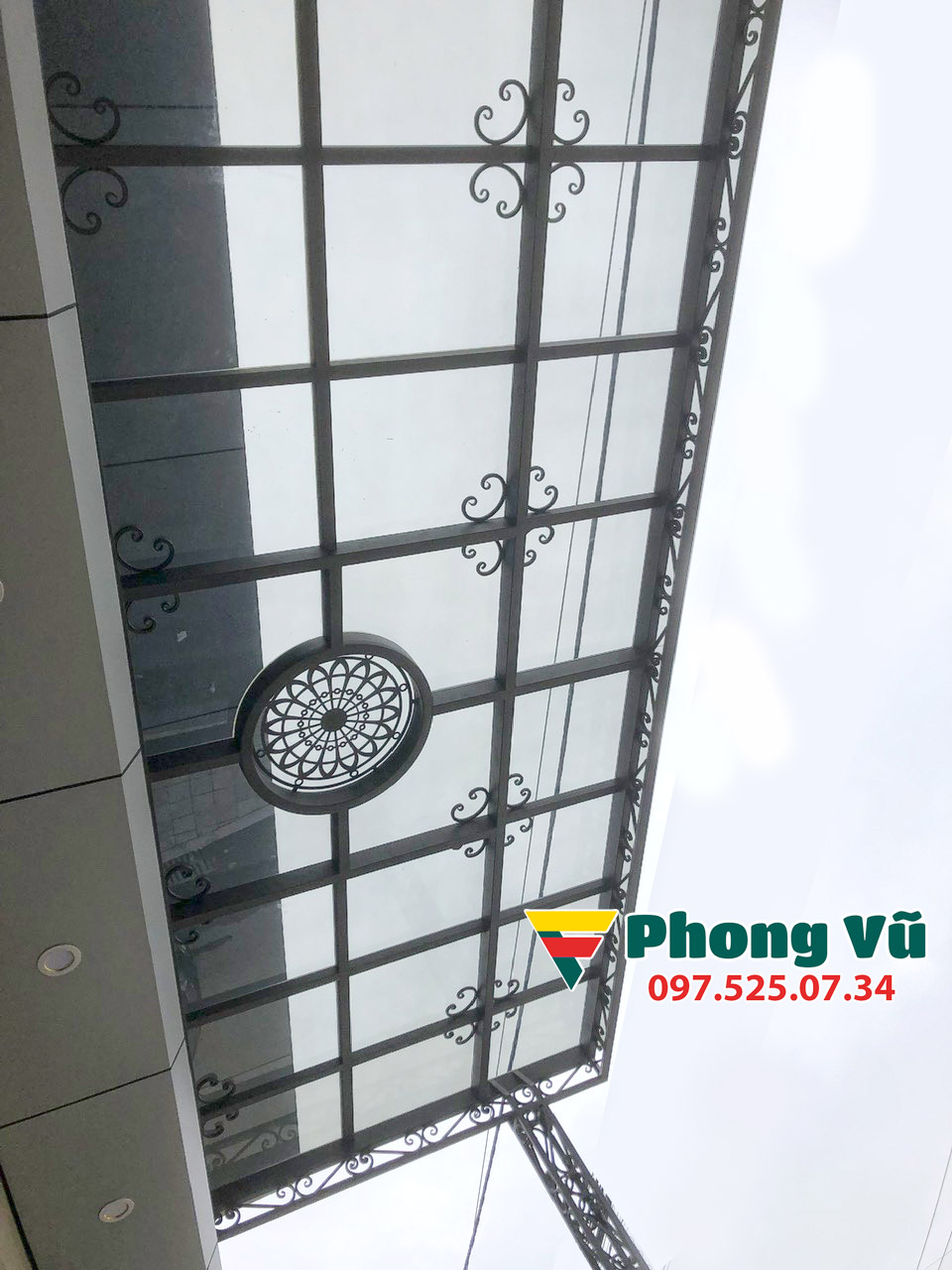 Mái kính cường lực